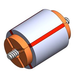 磁気浮上送りねじ